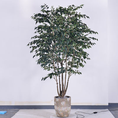 Ultra-Realistic Multi-Trunk Faux Ficus Tree 2.5m Artificial Banyan Tree For Decoration Of Hotel Home Living Room