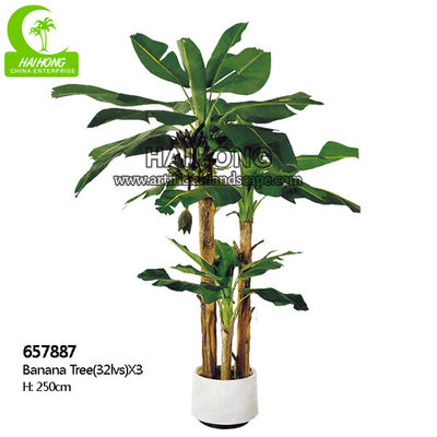 No Nursing 250cm High Artificial Tropical Tree For Shopping Center