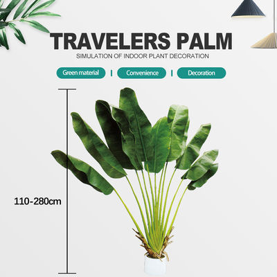 2m Fiber Glass Artificial Potted Plant Indoor Evergreen Decorative Banana Tree