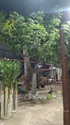 Artificial Banyan Tree For Decoration, Customized UV-Resistant And Flame-Retardant 5M Height